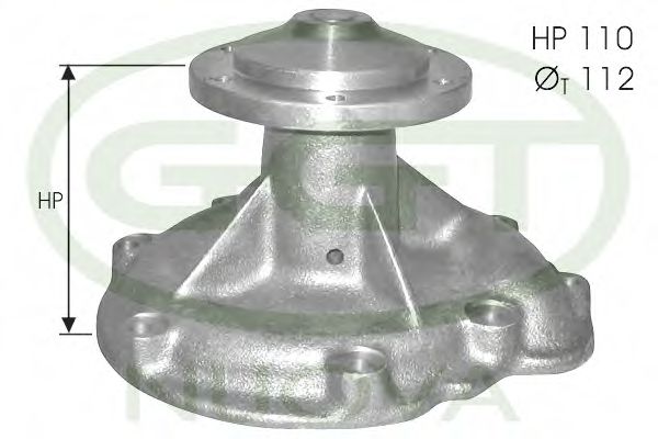 Водяной насос ggt PA11198
