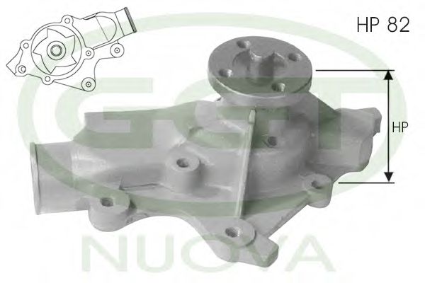 Водяной насос ggt PA11120