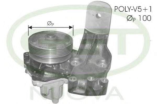 Водяной насос ggt PA00803