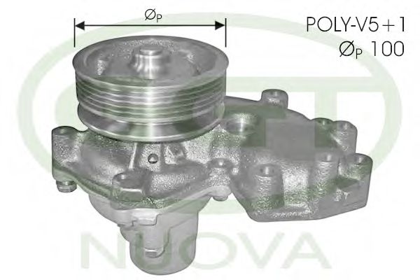 Водяной насос ggt PA10513