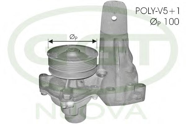 Водяной насос ggt PA12404