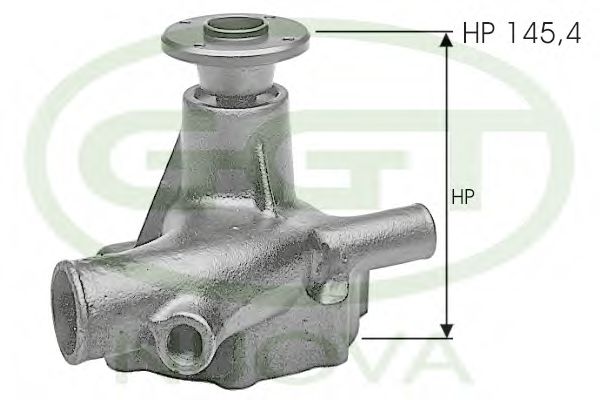 Водяной насос ggt PA12153