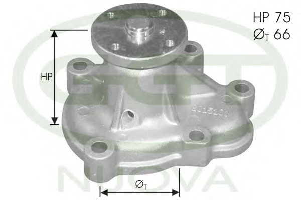 Водяной насос ggt PA11154