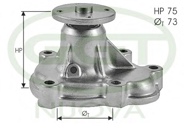 Водяной насос ggt PA11068