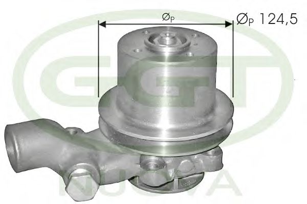 Водяной насос ggt PA12203