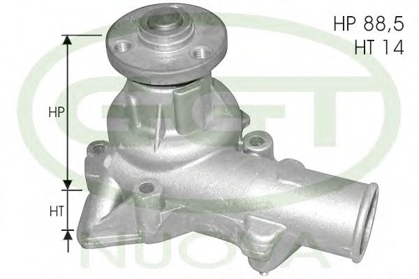 Водяной насос ggt PA10010