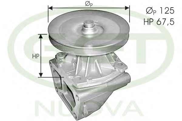 Водяной насос ggt PA10503