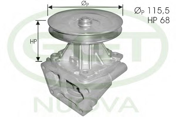 Водяной насос ggt PA00260