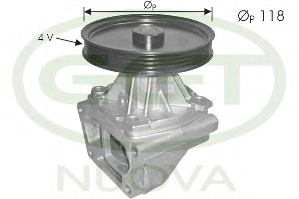 Водяной насос ggt PA10525