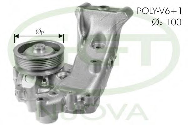 Водяной насос ggt PA11046
