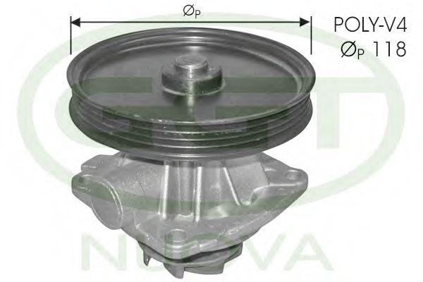 Водяной насос ggt PA11106