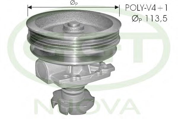 Водяной насос ggt PA10963