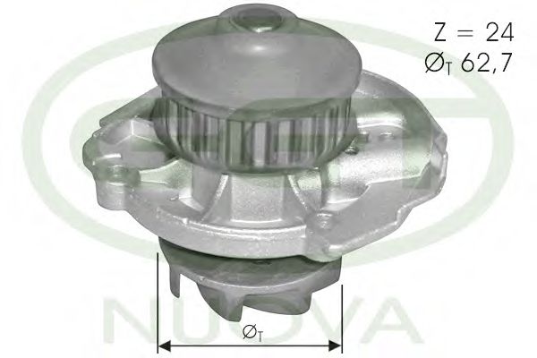 Водяной насос ggt PA11277