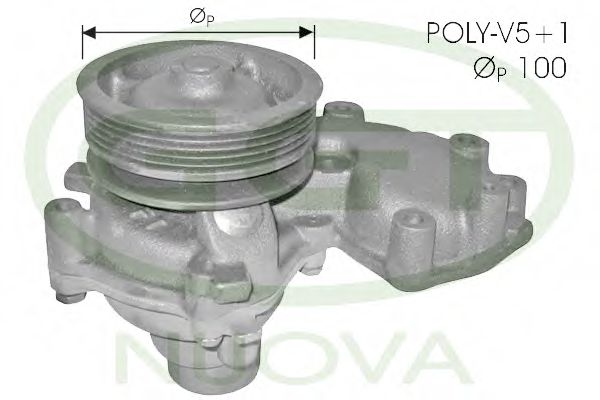Водяной насос ggt PA10647