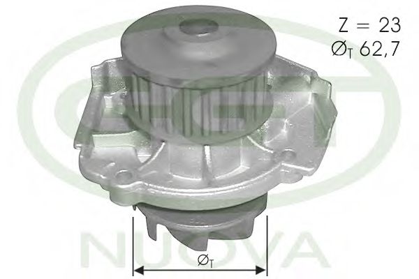 Водяной насос ggt PA12360