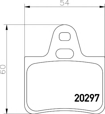 Тормозные колодки TEXTAR 2029703