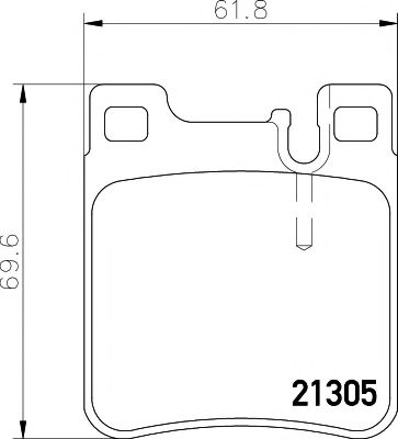 Тормозные колодки TEXTAR 2130503