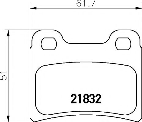 Тормозные колодки TEXTAR 2183201
