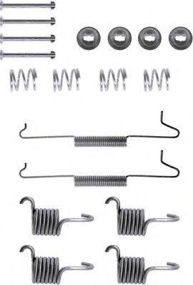 Ремкомплект барабанных колодок TEXTAR 97001600