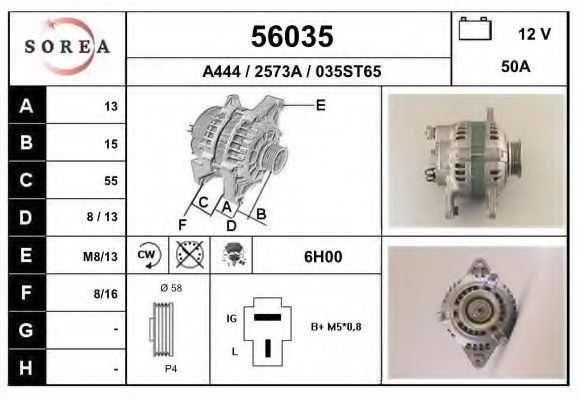 Генератор eai 56035