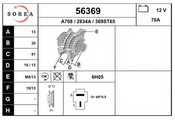 Генератор eai 56369