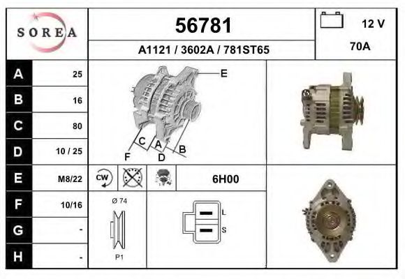 Генератор eai 56781