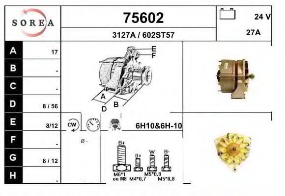 Генератор eai 75602
