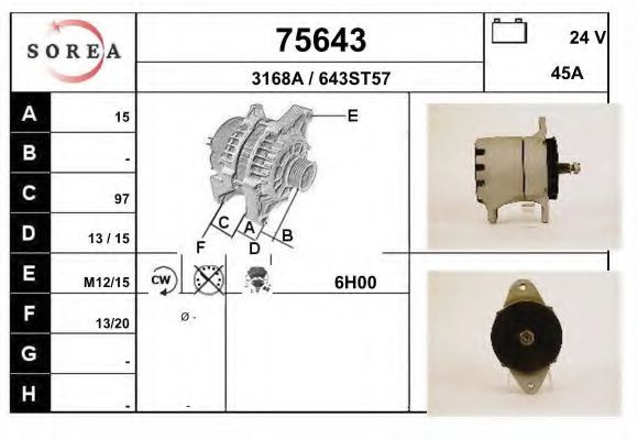 Генератор eai 75643