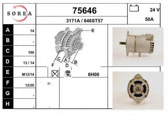 Генератор eai 75646