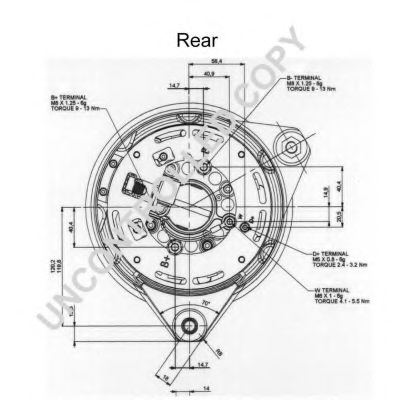 Генератор PRESTOLITE ELECTRIC 1277A640 Генератор PRESTOLITE ELECTRIC 1277A640