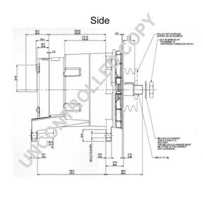 Генератор PRESTOLITE ELECTRIC 1277A640 Генератор PRESTOLITE ELECTRIC 1277A640