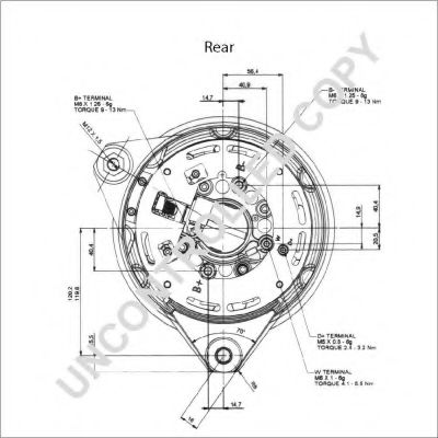 Генератор MERCEDES-BENZ A0091547202 Генератор MERCEDES-BENZ A0091547202