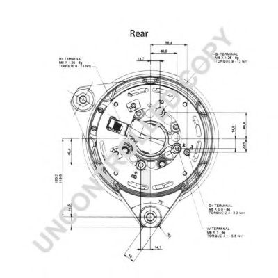 Генератор PRESTOLITE ELECTRIC 1277A720 Генератор PRESTOLITE ELECTRIC 1277A720