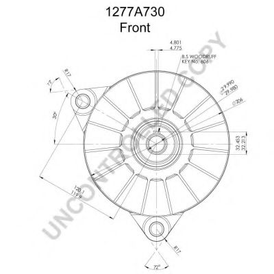 Генератор PRESTOLITE ELECTRIC 1277A730 Генератор PRESTOLITE ELECTRIC 1277A730