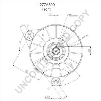 Генератор PRESTOLITE ELECTRIC 1277A890 Генератор PRESTOLITE ELECTRIC 1277A890
