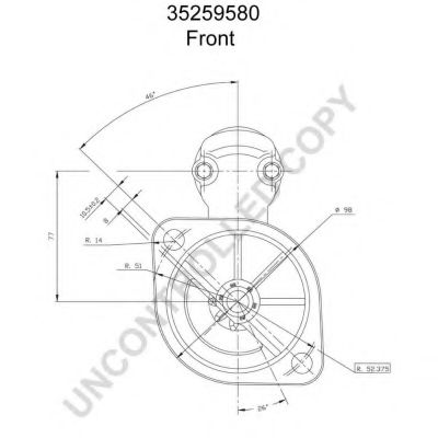 Стартер PRESTOLITE ELECTRIC 35259580 Стартер PRESTOLITE ELECTRIC 35259580