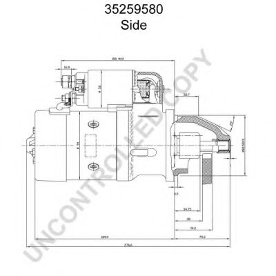 Стартер PRESTOLITE ELECTRIC 35259580 Стартер PRESTOLITE ELECTRIC 35259580