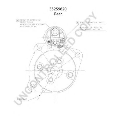 Стартер PRESTOLITE ELECTRIC 35259620 Стартер PRESTOLITE ELECTRIC 35259620
