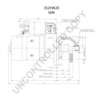 Стартер PRESTOLITE ELECTRIC 35259620 Стартер PRESTOLITE ELECTRIC 35259620