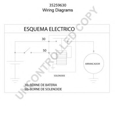 Стартер prestoliteelectric 35259630