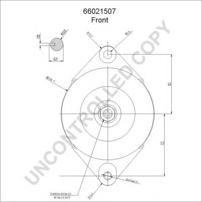 Генератор PRESTOLITE ELECTRIC 66021507 Генератор PRESTOLITE ELECTRIC 66021507