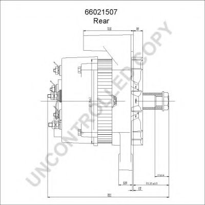 Генератор PRESTOLITE ELECTRIC 66021507 Генератор PRESTOLITE ELECTRIC 66021507