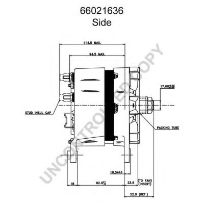Генератор PRESTOLITE ELECTRIC 66021636 Генератор PRESTOLITE ELECTRIC 66021636
