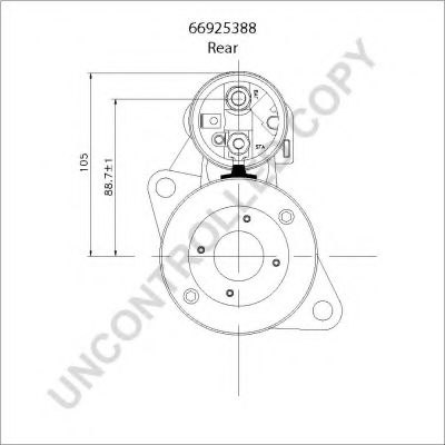 Стартер Honda/Acura 31200PM5L03 Стартер Honda/Acura 31200PM5L03