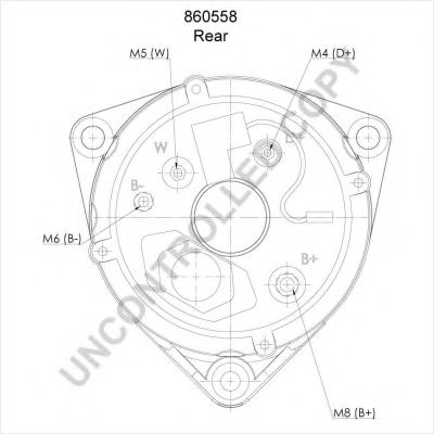 Генератор PRESTOLITE ELECTRIC 860558 Генератор PRESTOLITE ELECTRIC 860558