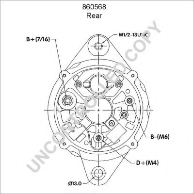 Генератор PRESTOLITE ELECTRIC 860568 Генератор PRESTOLITE ELECTRIC 860568