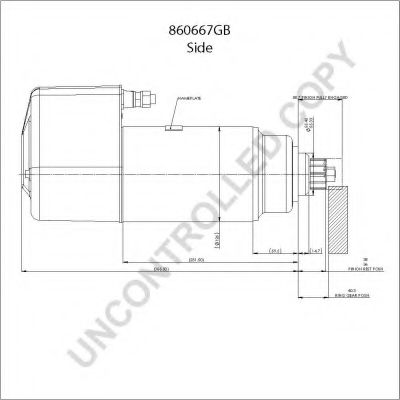 Стартер PRESTOLITE ELECTRIC 860667GB Стартер PRESTOLITE ELECTRIC 860667GB