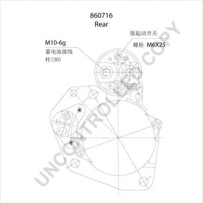Стартер PRESTOLITE ELECTRIC 860716 Стартер PRESTOLITE ELECTRIC 860716