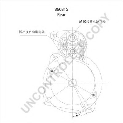 Стартер PRESTOLITE ELECTRIC 860815 Стартер PRESTOLITE ELECTRIC 860815