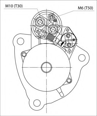 Стартер PRESTOLITE ELECTRIC 861035 Стартер PRESTOLITE ELECTRIC 861035